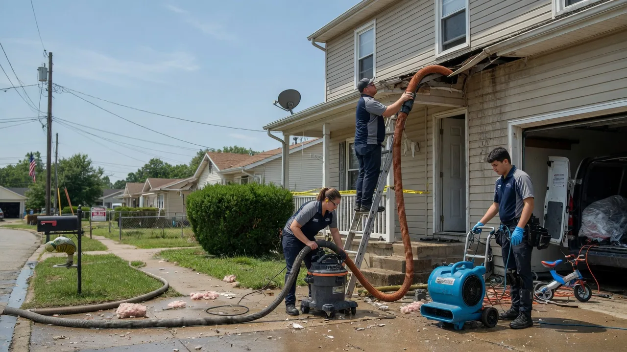 Water Damage Restoration in Cincinnati, OH near me